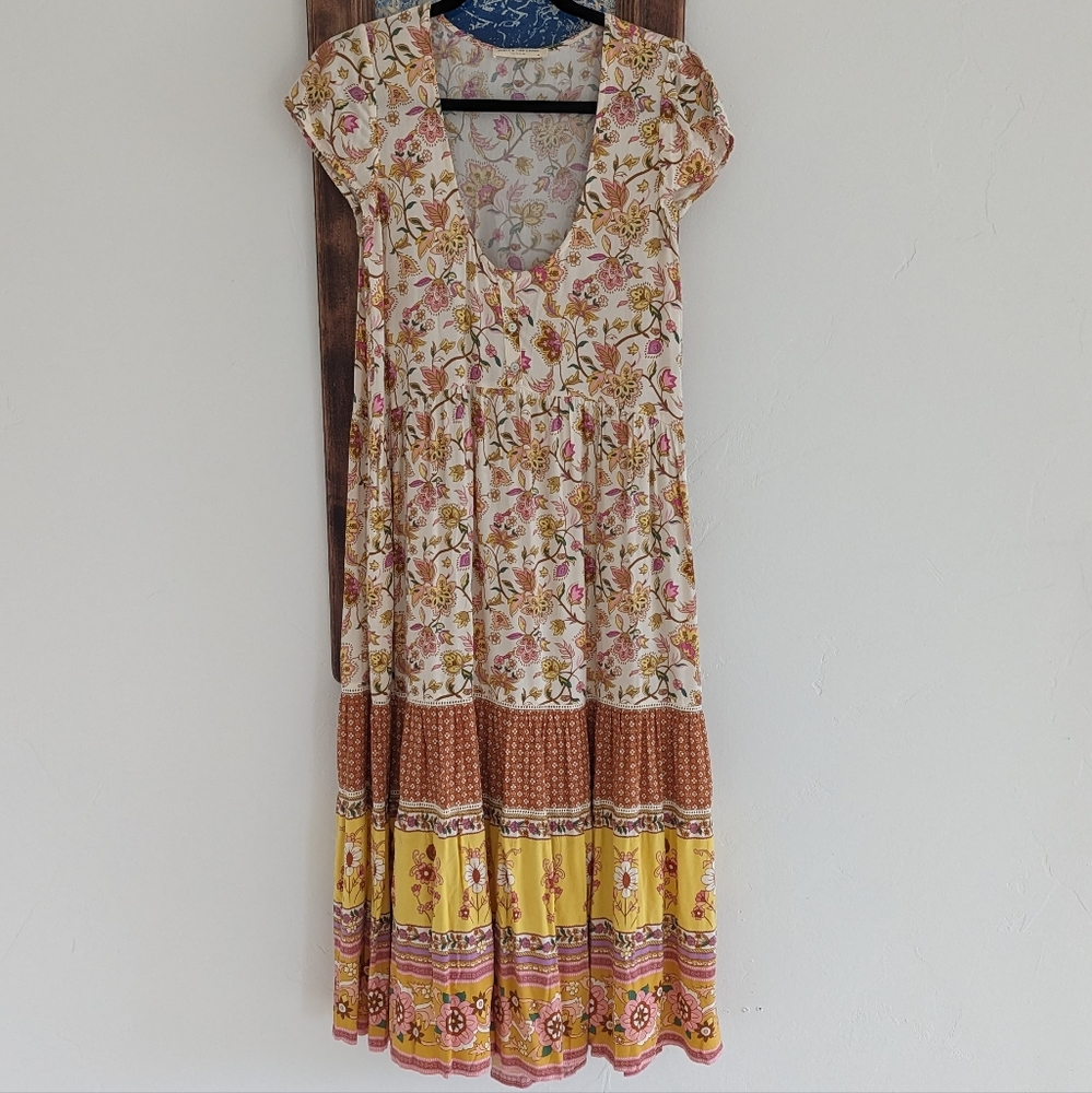Spell midi dress EUC size XS